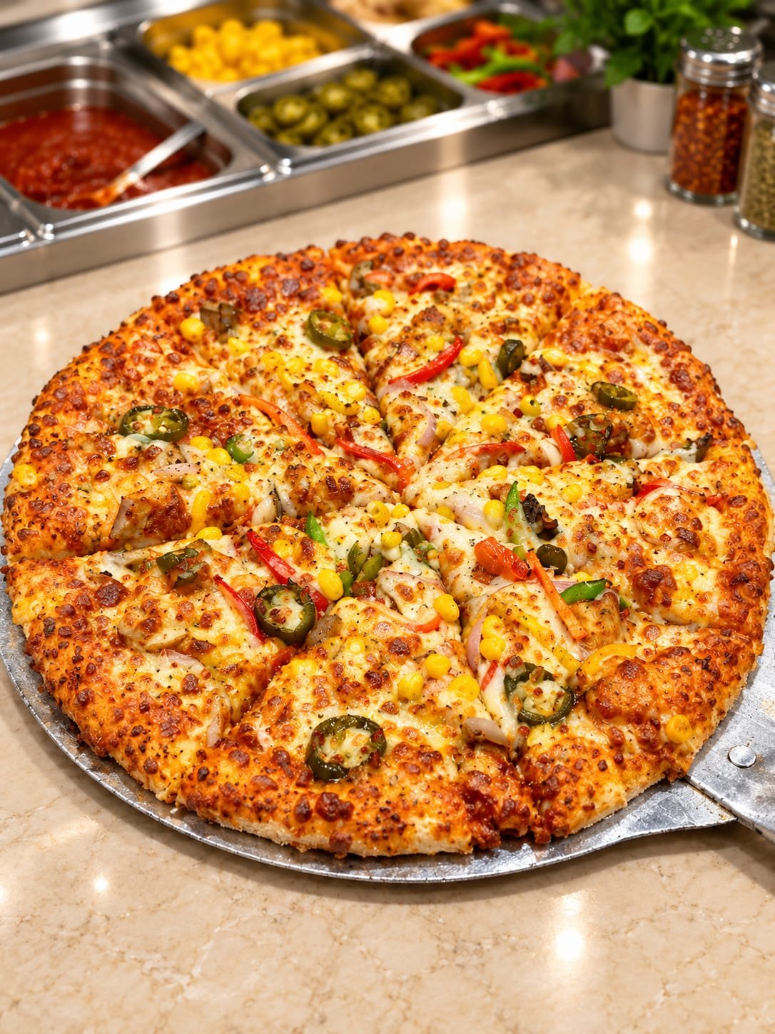 Veggie Supreme Pizza (L)