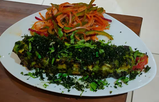 Paneer Karara Dhania
