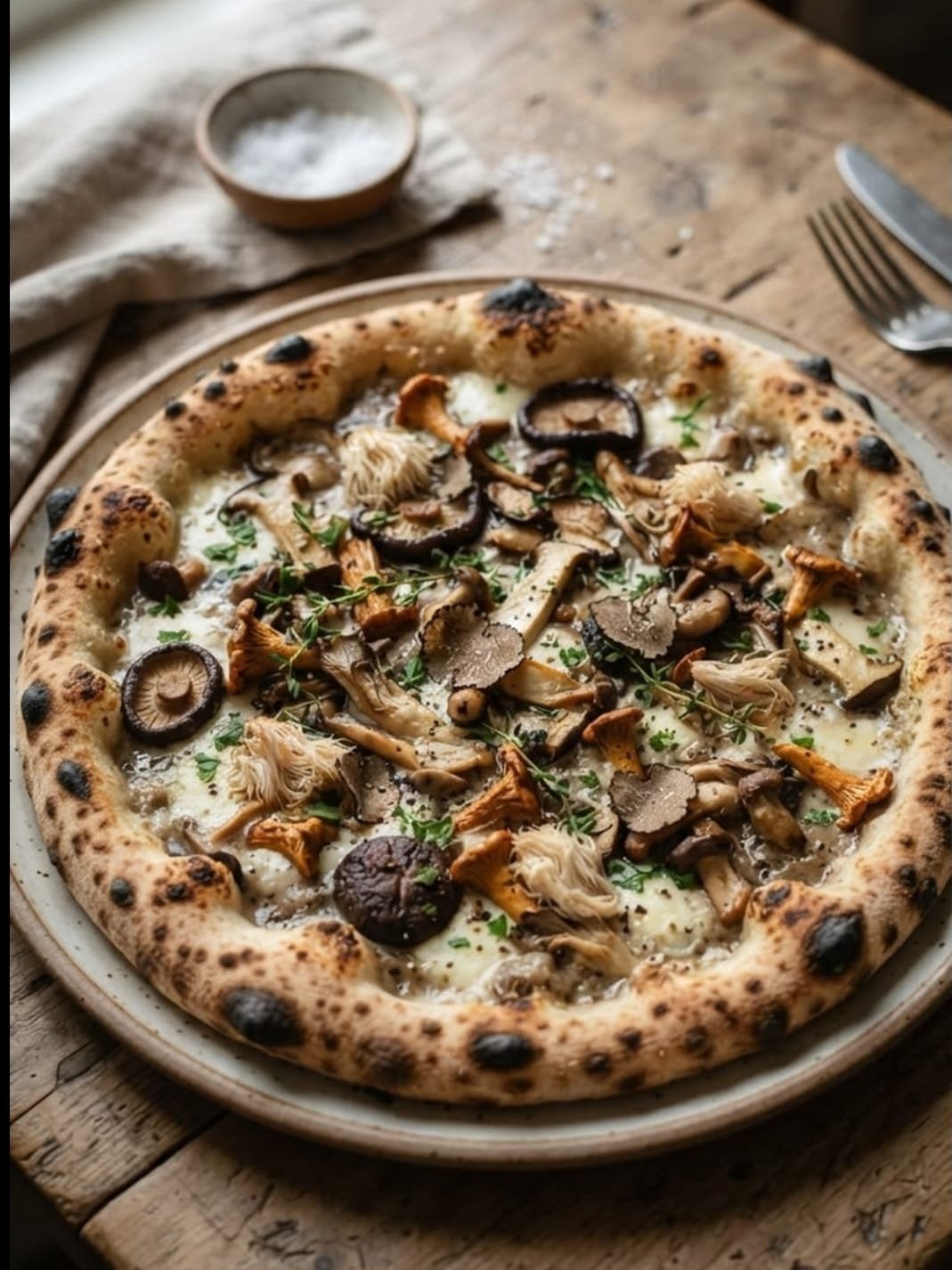 Truffle Mushroom Pizza (16 Inch)