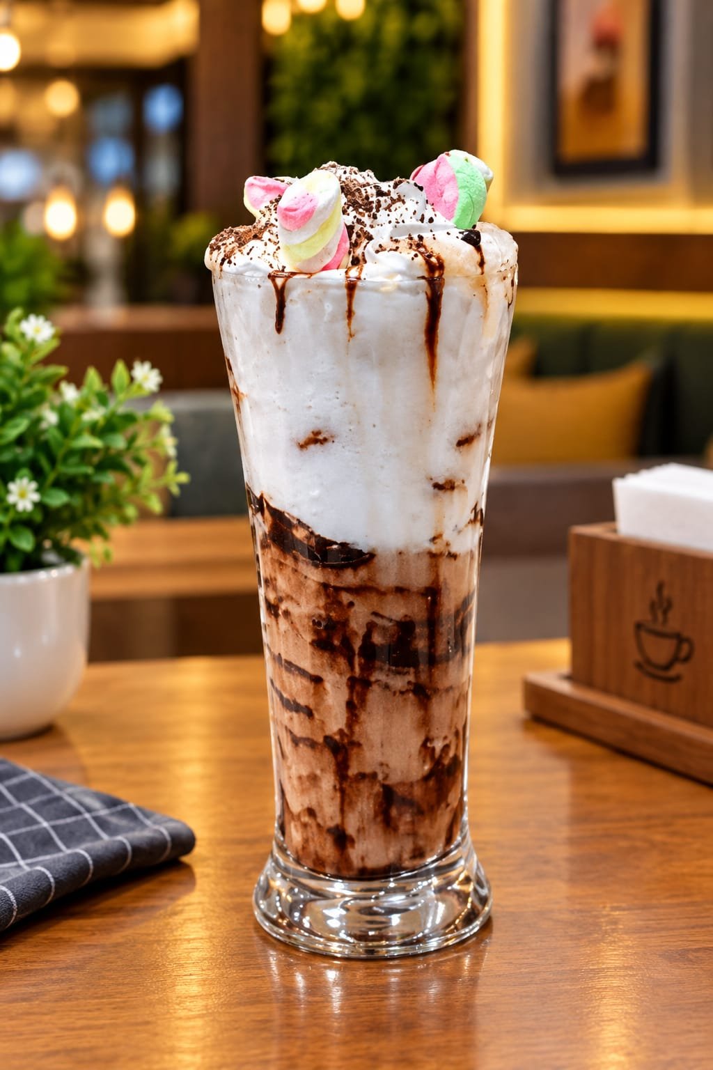 Frozen Coconut Caramel Frappe