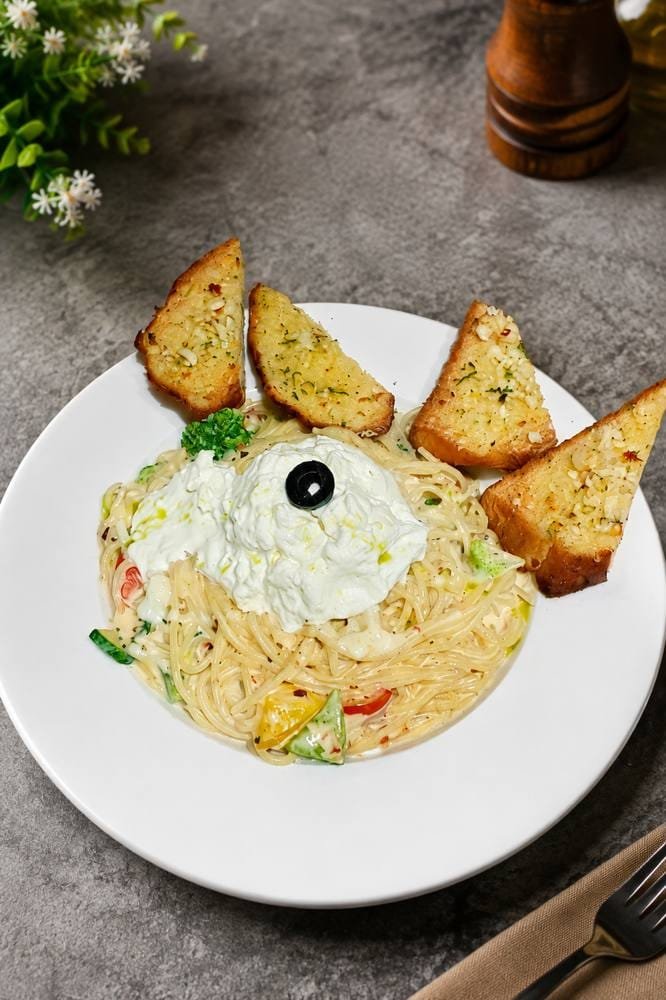 Aglio E Olio Burrata