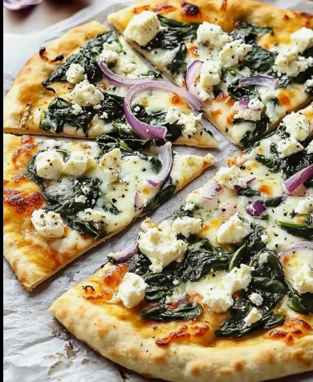 Spinach 'N' Feta Greek Cheese