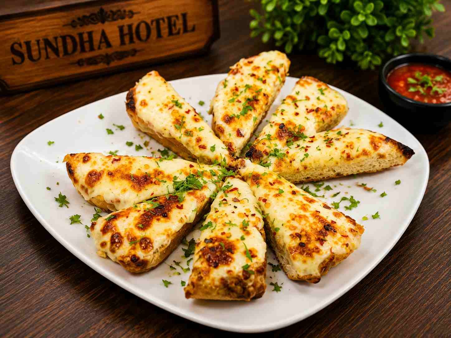 Cheese Chilli Garlic Bread