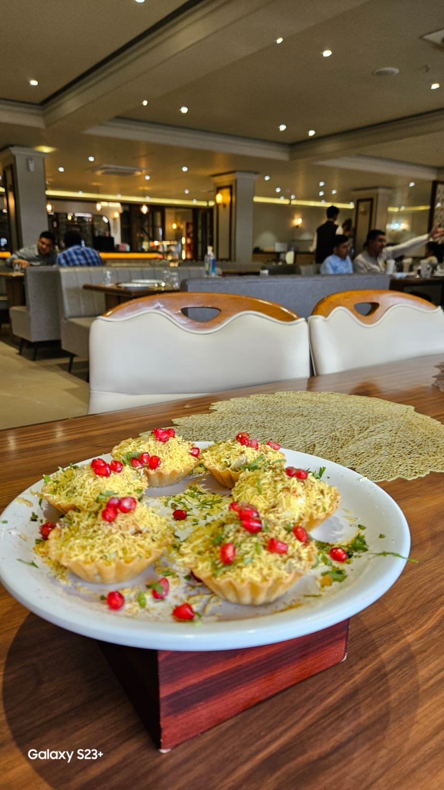 Papadi Chat Tart